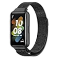 Pikkukuva 2 / 5: Milan Metal Magneettinen Ranneke Huawei Band 7 / 7 NFC:lle (Musta)