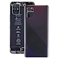 Miniatyrbillede 1 af 5: Batteri Bagside Cover til Galaxy A71 (Sort)