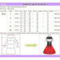 Pikkukuva 5 / 5: Naisten Baijerilainen Naamiaisasu Oktoberfest Dirndl Oluttyttö Puku (2XL Mekot)