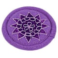 Miniatyrbillede 2 af 2: 1 stk. Broderi Syngeskåls Måtte Tibetansk Buddhisme Kunsthåndværk Dekoration til Buddha Hal (16X16X0.5CM)