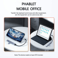 Miniatyrbilde 3 av 5: USB C Hub - 4 i 1 Multi USB-port per PC Docking Station Hub USB C til USB