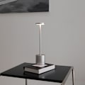 Pikkukuva 2 / 5: Langaton pöytälamppu, USB-ladattava, 2 kirkkaustasoa, kulta