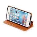 Miniatyrbillede 4 af 5: PU Læder Etui Folio Til Iphone 6p/6sp, Business Stil, Pengepung Funktion, Fald Beskyttelse, Stativ Funktion, Holdbar (Khaki)