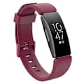 Pikkukuva 3 / 5: Vaihto Silikoni Kellon Ranneke Fitbit Inspire HR ACE2 Älykellolle (S Vaalean Violetti)