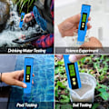 Pikkukuva 3 / 5: PH-mittari, TDS ja EC-mittari, lämpötila- ja BIO-testaaja 5-in-1 vedenlaadulle