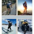 Miniatyrbillede 4 af 5: Sorte herreversioner, skihandsker, touch screen varme vinterhandsker,