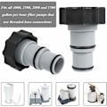 Miniatyrbillede 4 af 5: 2 stk. A-adapter til Intex swimmingpool, erstatningsslange-adapter
