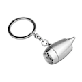 Miniatyrbillede 1 af 5: Mini Flymotor Nøglering Personlighed Charm til Nøglering Designer Souvenir