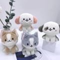Pikkukuva 3 / 3: Plush-lelut (avaruus harmaa 8x6x10cm)