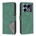 Pikkukuva 1 / 5: BINFEN COLOR BF05 Infinix Note 40 -kotelo, seisova lompakko, PU-nahka, geometrinen puhelimen suojus (tyyli B)
