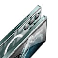 Pikkukuva 5 / 5: Mattametallipuhelinkotelo Samsung Galaxy S21 Ultralle (Sininen)