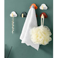 Miniatyrbillede 3 af 5: (Orange) 4 stk. Cloud L-formede kroge Sømløs stansning Væg