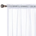 Miniatyrbilde 1 av 5: Tyll Bakgrunn Draperinger Gardin Semi-formørkende Design Elegant Gardin for Bryllup (140*120 Hvit)