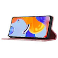 Pikkukuva 4 / 5: Xiaomi Redmi Note 11 Pro -kotelo, vasikanahkamainen pinta, 3 korttipaikkaa, väriyhdistelmä, nahkainen puhelimen suojakotelo (tyyli F)