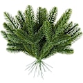 Miniatyrbillede 1 af 4: 10 stk. kunstige fyrretræspynt grene af fyrretræ til jul