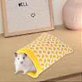 Miniatyrbild 2 av 3: Sockerglidarpåse Marsvinssäng Hamstersovsäck Hamsterbomullsgömma Sockerglidarleksak