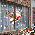 Miniatyrbillede 3 af 5: Jule Vindue Stickers Jule Vindue Dekoration DIY Sød Reindee