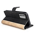 Miniatyrbillede 3 af 5: Dual-farvet Splejset Cover til Nokia G42, PU Læder Anti-drop Wallet Stand Telefon Case (Style B)