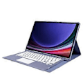 Miniatyrbillede 2 af 5: Bluetooth Tastatur PU Etui A910B-A (Lilla)
