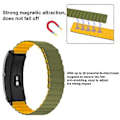 Miniatyrbillede 5 af 5: Silikon Magnetisk Urrem Til Fitbit Charge 3 / 4 (Sort)