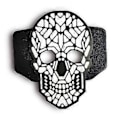 Pikkukuva 2 / 3: EL-kallomaski, ääniaktivoitu valaiseva naamio, Halloween-kallojuhlat, cosplay-rekvisiitta