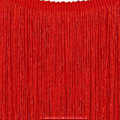 Miniatyrbilde 5 av 5: Cocktailkjole Hodebånd Great Gatsby 1920-talls Frynser Flapper Party Kvast Mote (XXL Rød)