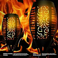 Miniatyrbillede 3 af 5: Solcelle Fakkel Lys Dansende Flammende Have Lampe LED Vandtæt 2-10 Stk( )