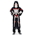 Pikkukuva 1 / 5: Lasten Kuoleman Asu Halloween Kuoleman Viitta Viikate Asu Lasten Kuoleman Asu Lapsille Pojille Tytöille Z 009 XL(XL Z 009)