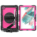 Pikkukuva 2 / 5: Tabletin suojakuori Samsung Galaxy Tab A8 10.5 2021 X200 / X205 (Ruusunpunainen Musta)