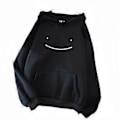 Miniatyrbillede 1 af 2: 2025 Sweatshirts til Kvinder, Smiley Casual Løs Skjorte Hættetrøjer (M Sort)