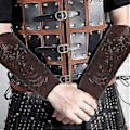 Miniatyrbild 4 av 5: Armskydd Handskrem Armskydd Rollspel Breda Riddare Armskydd för Medeltidsentusiaster FAS061BN1 styck (FAS061BN1 styck)