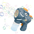 Miniatyrbild 1 av 5: Grå, Automatisk 10-håls bubbelmaskin med bubbellösning för