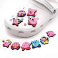 Miniatyrbillede 3 af 5: 10 STK Sko Blomst Kirby Sko Charms, Crocs Charms Tilbehør Fo