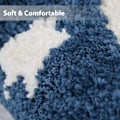 Miniatyrbilde 3 av 5: Badrumsmatta, badrumsmatta, supermjuk mikrofiber, superabsorberande