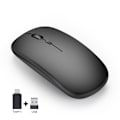 Miniatyrbillede 1 af 5: 2.4G genopladelig trådløs mus (sort)