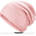 Miniatyrbillede 1 af 5: Jersey Beanies Tynd Nathat til Kvinder Mænd，pink
