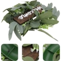 Pikkukuva 2 / 5: 33 cm Kukka Tervetuloa -kyltti Etuoven Ripustusseppeleet Rustiikki Flor