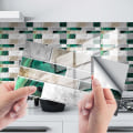 Miniatyrbilde 1 av 5: Rektangulært flislim (grønn, 48 stk)