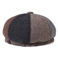 Miniatyrbilde 3 av 4: Fargeblokkering, guttehatter, flate hatter, tweed Gatsby-hatter, Ivy Iri