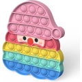 Miniatyrbild 4 av 4: 3 st jul Poppar leksaker Tryck på den bubbla sensoriska fidgets leksak, Chris