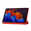 Pikkukuva 5 / 5: Nahkainen Tablet-kotelo Samsung Galaxy Tab S9:lle (Punainen)