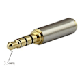 Miniatyrbilde 3 av 5: 3,5 mm jackplugg til 2,5 mm hodetelefonjack AUX audio stereo adapter ( )