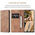 Miniatyrbillede 4 af 5: CASEME 013 Series Flip Wallet Læder Telefon Cover til Samsung Galaxy A71 (Style D)