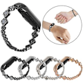Miniatyrbillede 4 af 4: Firkløvers Diamantrem Til Xiaomi Mi Band 8 (Sort)