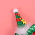 Miniatyrbilde 5 av 5: 2 stk julehattehodebånd nissehue hodeplagg hårbøyle christm