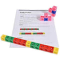 Miniatyrbillede 5 af 5: Matematik Terninger - Sæt af 100 - Matematik Manipulativ - Undervisningsmateriale til Klasseværelset, Hjemmeskolemateriale, Førskolelæring
