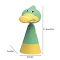 Miniatyrbillede 2 af 3: Dinosaur skrivebordslampe, kollegium, studerende øjenbeskyttelseslampe, USB genopladelig skrivebordslampe, læsning, læring, belysning, natlampe (grøn)