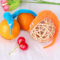 Miniatyrbild 4 av 5: 8-pack Magic Worm Toys Twist Twist Plyschmaskar för Karneval K