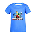 Miniatyrbild 1 av 3: Inside Out 2 T-shirt för barn, pojkar och flickor, tryckt, sommar, casual, kortärmad, rund hals, bomull, topp, ålder 9-16 år (11-12 år mörkblå)