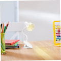 Miniatyrbillede 4 af 5: Klipsboglampe, lyshåndværksbordlampe, klips på sengelampe, øjenplejende bordlampe, nat-LED-pærer, plastikbørnelampe